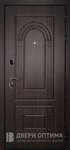 Зимняя входная дверь МДФ №22 - фото №1