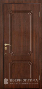 Металлическая дверь с МДФ панелями №346 - фото №1