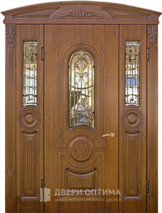 Парадная дверь больших размеров №91 - фото №1