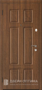 Трехконтурная входная дверь №17 - фото №2