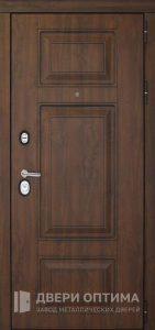 Железная дверь входная в квартиру МДФ №384 - фото №1
