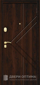 Входная дверь с отделкой МДФ №342 - фото №1