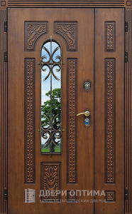 Двустворчатая дверь входная №25 - фото №2