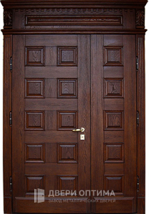 Эксклюзивные металлические двери элит №28 - фото №1