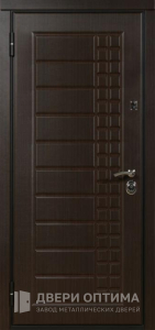 Металлическая дверь с МДФ в отель №53 - фото №2