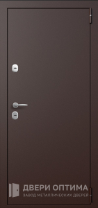 Утепленная металлическая дверь для дачи №24 - фото №1