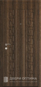 Стальная дверь с панелью МДФ №162 - фото №1
