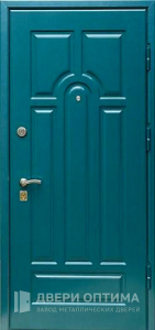 Металлическая дверь с МДФ в таунхаус №57 - фото №1