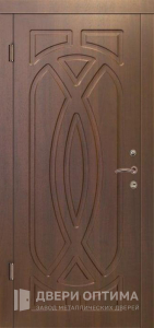 Дверь в дом из бревна №25 - фото №2