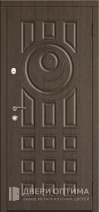 Металлическая нестандартная дверь на заказ №15 - фото №1