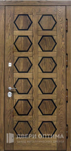Дверь утепленная МДФ №536 - фото №1