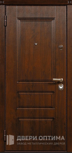 Классическая входная дверь двухконтурная №21 - фото №2