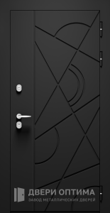 Дизайнерская металлическая дверь №34 - фото №1