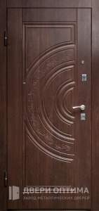 Дверь металлическая с МДФ с двух сторон №376 - фото №2