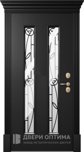 Металлическая дверь с эксклюзивным дизайном для ресторана №13 - фото №2