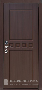 Современная дверь с МДФ отделкой снаружи и внутри №30 - фото №1