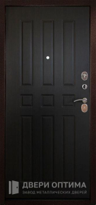 Металлическая дверь с МДФ в таунхаус №57 - фото №2